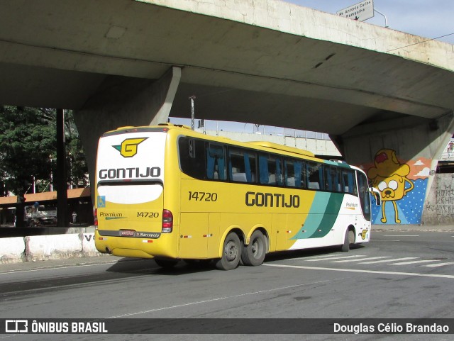 Empresa Gontijo de Transportes 14720 na cidade de Belo Horizonte, Minas Gerais, Brasil, por Douglas Célio Brandao. ID da foto: 8578420.