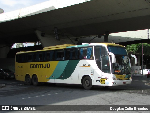 Empresa Gontijo de Transportes 14720 na cidade de Belo Horizonte, Minas Gerais, Brasil, por Douglas Célio Brandao. ID da foto: 8578390.