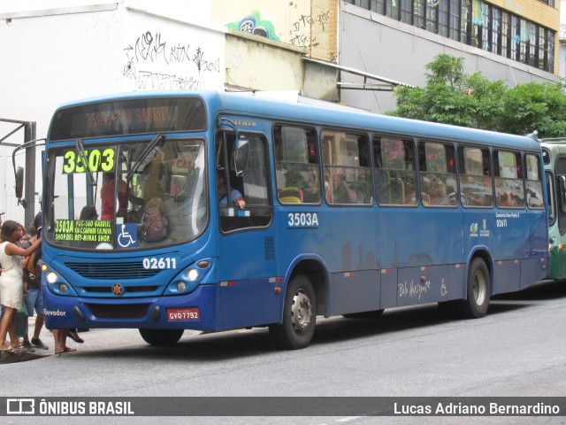 Coletur Coletivos Urbanos 02611 na cidade de Belo Horizonte, Minas Gerais, Brasil, por Lucas Adriano Bernardino. Número da foto: #8582061.