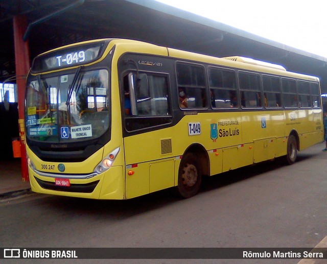 Víper Transportes 300.247 na cidade de São Luís, Maranhão, Brasil, por Rômulo Martins Serra. ID da foto: 8583438.