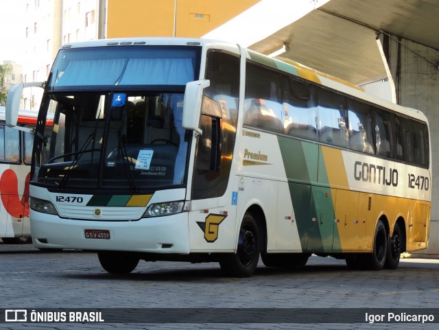 Empresa Gontijo de Transportes 12470 na cidade de Belo Horizonte, Minas Gerais, Brasil, por Igor Policarpo. ID da foto: 8582616.