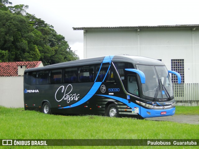 Empresa de Ônibus Nossa Senhora da Penha 53030 na cidade de Guaratuba, Paraná, Brasil, por Paulobuss  Guaratuba. ID da foto: 8582684.