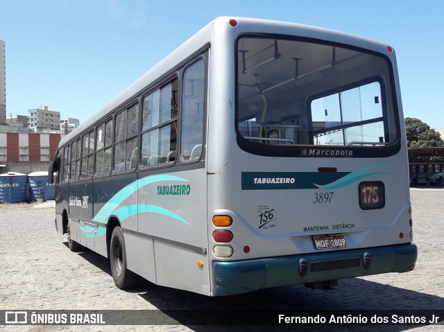 Viação Tabuazeiro 3897 na cidade de Vila Velha, Espírito Santo, Brasil, por Fernando Antônio dos Santos Jr. Número da foto: #8583070.