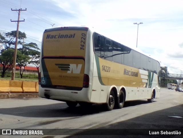 Viação Nacional 14220 na cidade de Taguatinga, Distrito Federal, Brasil, por Luan Sebastião. Número da foto: #8580677.