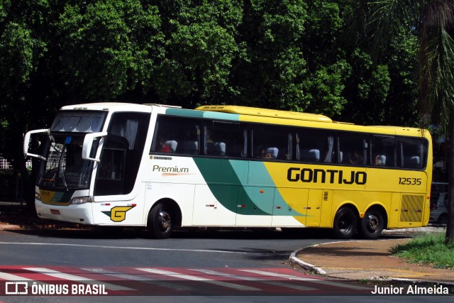 Empresa Gontijo de Transportes 12535 na cidade de Uberaba, Minas Gerais, Brasil, por Junior Almeida. Número da foto: #8581943.