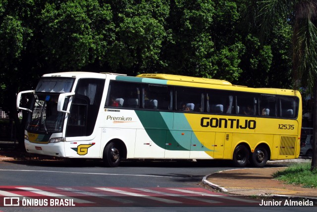 Empresa Gontijo de Transportes 12535 na cidade de Uberaba, Minas Gerais, Brasil, por Junior Almeida. ID da foto: 8581943.