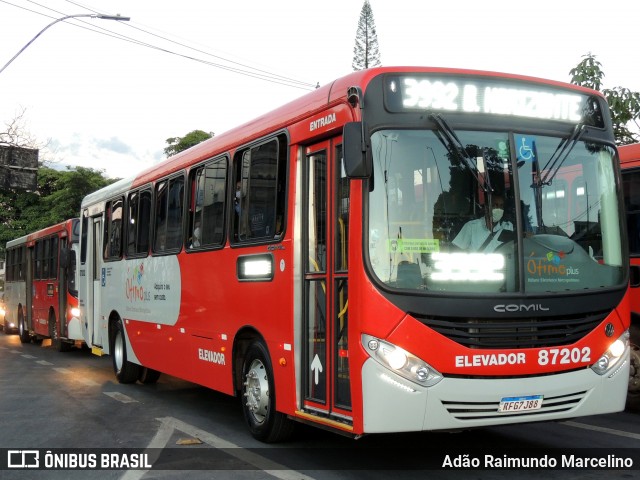 Transmoreira 87202 na cidade de Belo Horizonte, Minas Gerais, Brasil, por Adão Raimundo Marcelino. ID da foto: 8583257.