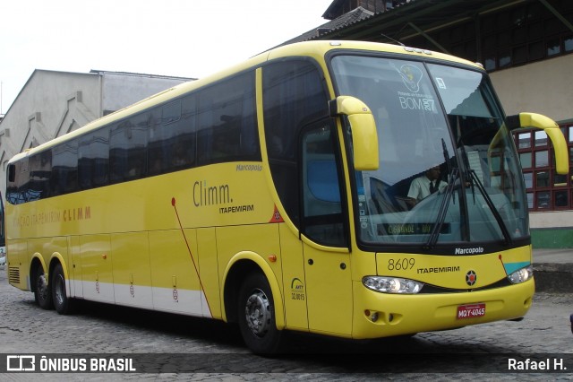 Viação Itapemirim 8609 na cidade de Rio de Janeiro, Rio de Janeiro, Brasil, por Rafael H.. Número da foto: #8582908.