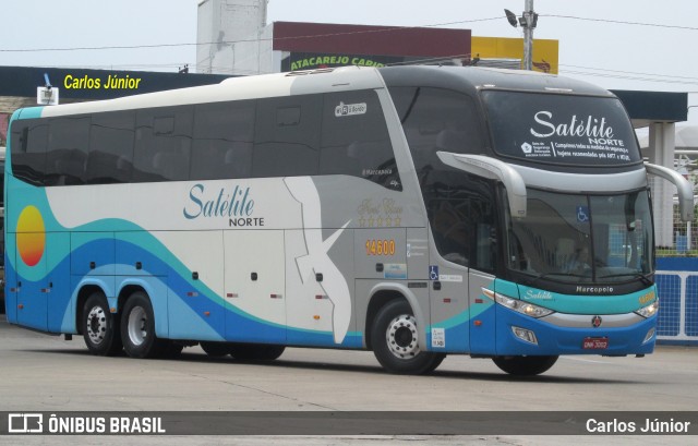 Expresso Satélite Norte 14600 na cidade de Goiânia, Goiás, Brasil, por Carlos Júnior. ID da foto: 8581770.