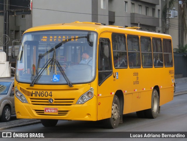 Auto Viação Redentor HN604 na cidade de Curitiba, Paraná, Brasil, por Lucas Adriano Bernardino. Número da foto: #8581728.