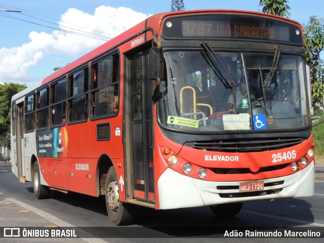 Autotrans > Turilessa 25405 na cidade de Belo Horizonte, Minas Gerais, Brasil, por Adão Raimundo Marcelino. ID da foto: 8583493.