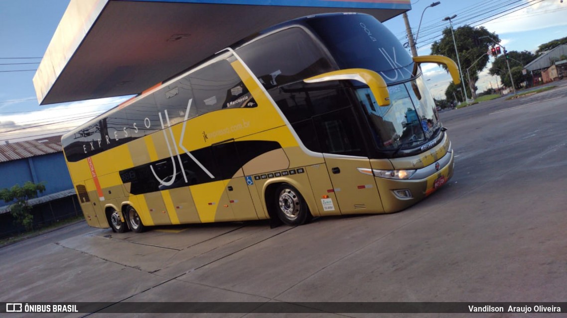 Expresso JK 17100 na cidade de Cidade Ocidental, Goiás, Brasil, por Vandilson  Araujo Oliveira. ID da foto: 8581029.