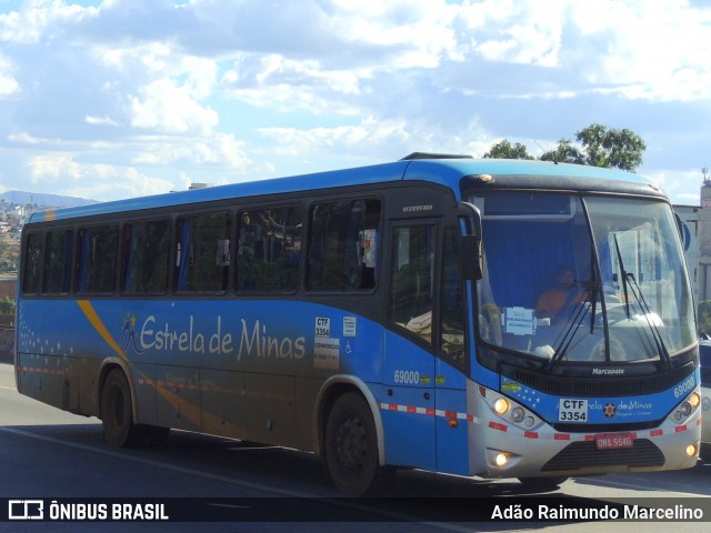 Estrela de Minas Viagens e Turismo 69000 na cidade de Belo Horizonte, Minas Gerais, Brasil, por Adão Raimundo Marcelino. ID da foto: 8583285.