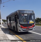 Pêssego Transportes 4 7719 na cidade de São Paulo, São Paulo, Brasil, por Andre Santos de Moraes. Número da foto: #:id.