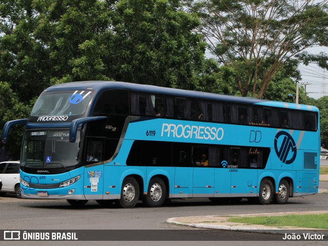 Auto Viação Progresso 6119 na cidade de Teresina, Piauí, Brasil, por João Victor. ID da foto: 8585221.