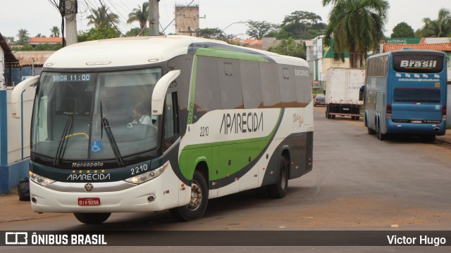 Viação Nossa Senhora Aparecida 2210 na cidade de Imperatriz, Maranhão, Brasil, por Victor Hugo. Número da foto: #8584798.