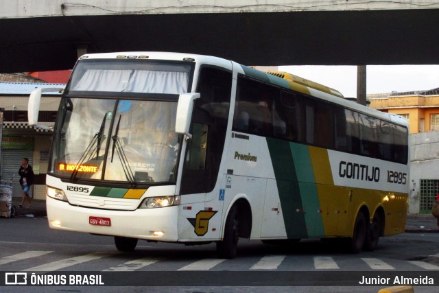 Empresa Gontijo de Transportes 12895 na cidade de Belo Horizonte, Minas Gerais, Brasil, por Junior Almeida. ID da foto: 8585945.