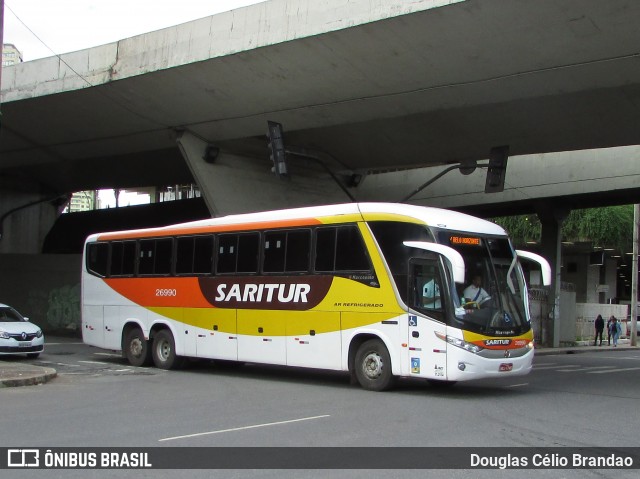 Saritur - Santa Rita Transporte Urbano e Rodoviário 26990 na cidade de Belo Horizonte, Minas Gerais, Brasil, por Douglas Célio Brandao. Número da foto: #8585520.