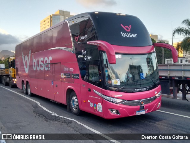 Buser Brasil Tecnologia 44 na cidade de Cariacica, Espírito Santo, Brasil, por Everton Costa Goltara. ID da foto: 8584868.