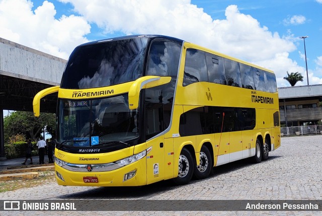 Viação Itapemirim 17027 na cidade de Campos dos Goytacazes, Rio de Janeiro, Brasil, por Anderson Pessanha. ID da foto: 8586287.