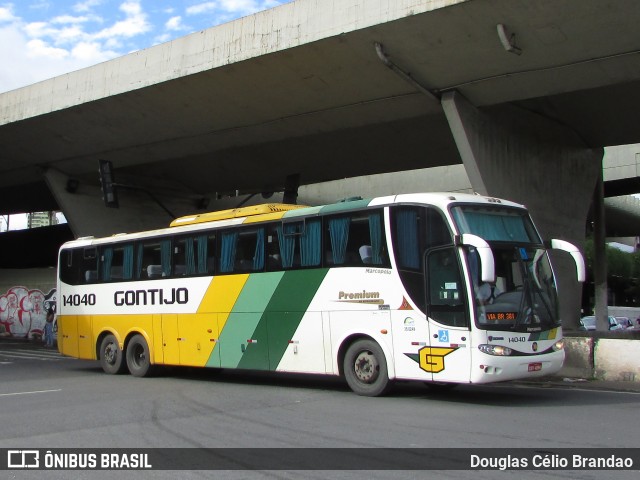 Empresa Gontijo de Transportes 14040 na cidade de Belo Horizonte, Minas Gerais, Brasil, por Douglas Célio Brandao. ID da foto: 8585557.