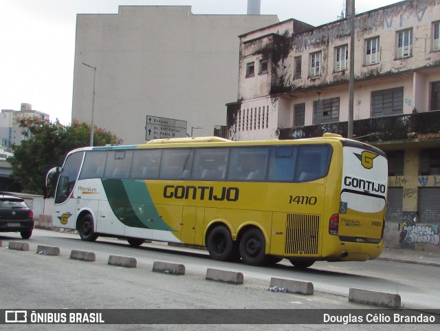 Empresa Gontijo de Transportes 14110 na cidade de Belo Horizonte, Minas Gerais, Brasil, por Douglas Célio Brandao. ID da foto: 8585453.