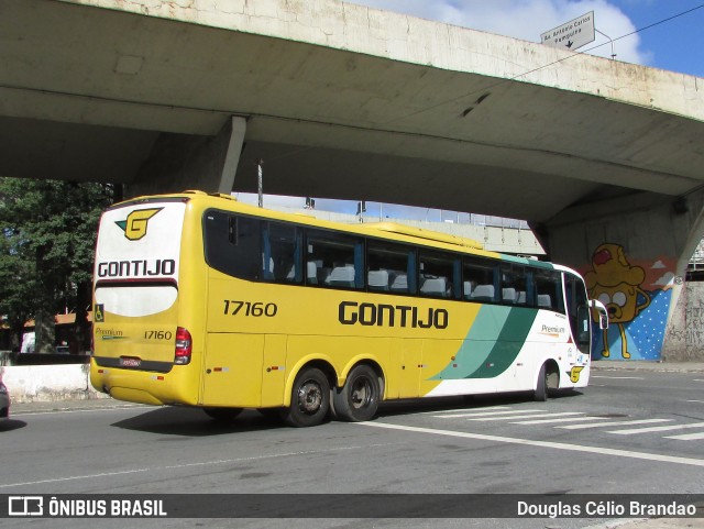 Empresa Gontijo de Transportes 17160 na cidade de Belo Horizonte, Minas Gerais, Brasil, por Douglas Célio Brandao. Número da foto: #8585594.