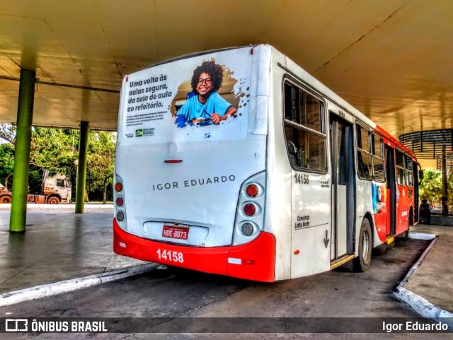 Expresso Unir 14158 na cidade de Vespasiano, Minas Gerais, Brasil, por Igor Eduardo. Número da foto: #8584344.