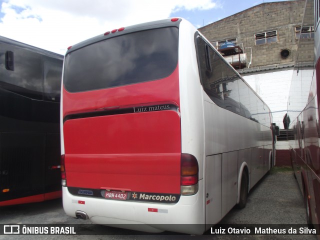 Ônibus Particulares 4402 na cidade de Belo Horizonte, Minas Gerais, Brasil, por Luiz Otavio Matheus da Silva. ID da foto: 8584772.