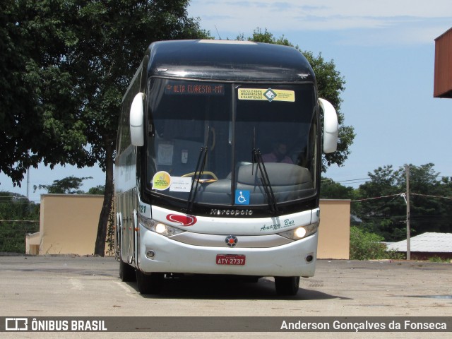 Eucatur - Empresa União Cascavel de Transportes e Turismo 4721 na cidade de Alta Floresta, Mato Grosso, Brasil, por Anderson Gonçalves da Fonseca. Número da foto: #8586407.