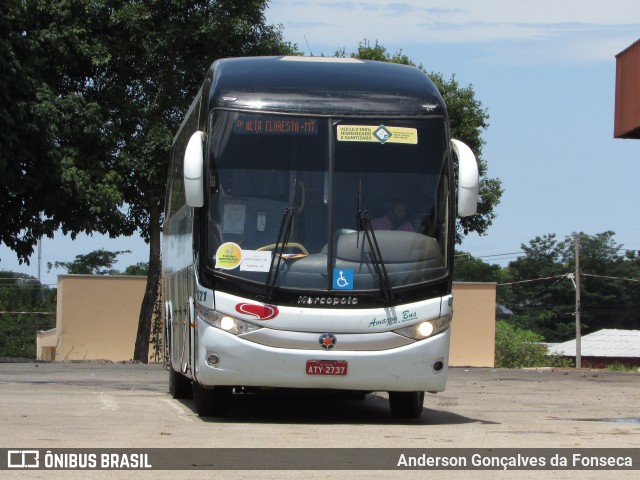 Eucatur - Empresa União Cascavel de Transportes e Turismo 4721 na cidade de Alta Floresta, Mato Grosso, Brasil, por Anderson Gonçalves da Fonseca. ID da foto: 8586407.