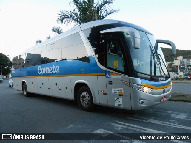 Viação Cometa 11200 na cidade de Itaúna, Minas Gerais, Brasil, por Vicente de Paulo Alves. ID da foto: 8584803.