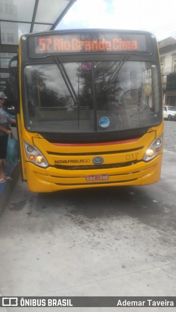 FAOL - Friburgo Auto Ônibus 017 na cidade de Nova Friburgo, Rio de Janeiro, Brasil, por Ademar Taveira. Número da foto: #8584986.