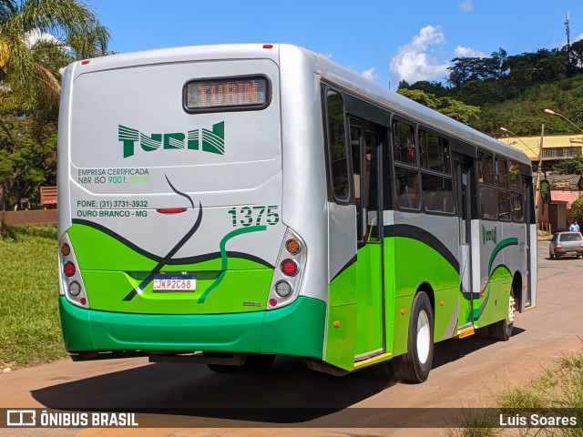 Turin Transportes 1375 na cidade de Congonhas, Minas Gerais, Brasil, por Luis Soares. Número da foto: #8585571.