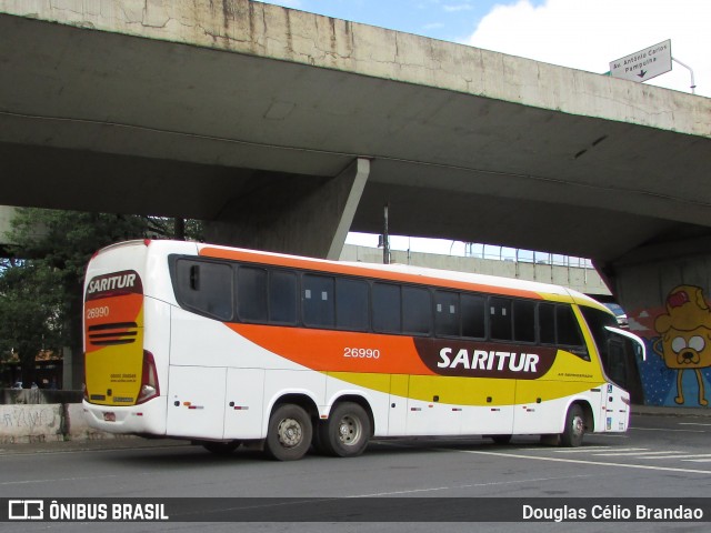 Saritur - Santa Rita Transporte Urbano e Rodoviário 26990 na cidade de Belo Horizonte, Minas Gerais, Brasil, por Douglas Célio Brandao. Número da foto: #8585523.