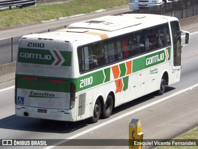 Empresa Gontijo de Transportes 21110 na cidade de São José dos Campos, São Paulo, Brasil, por Ezequiel Vicente Fernandes. ID da foto: 8584448.