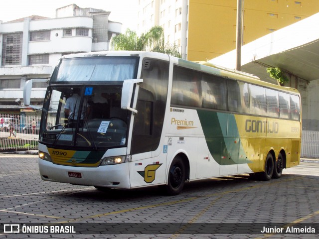 Empresa Gontijo de Transportes 11990 na cidade de Belo Horizonte, Minas Gerais, Brasil, por Junior Almeida. ID da foto: 8586038.