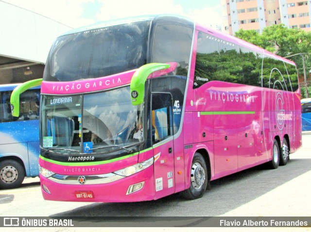 Viação Garcia 8564 na cidade de Sorocaba, São Paulo, Brasil, por Flavio Alberto Fernandes. Número da foto: #8584863.