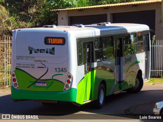 Turin Transportes 1345 na cidade de Congonhas, Minas Gerais, Brasil, por Luis Soares. Número da foto: #8585590.