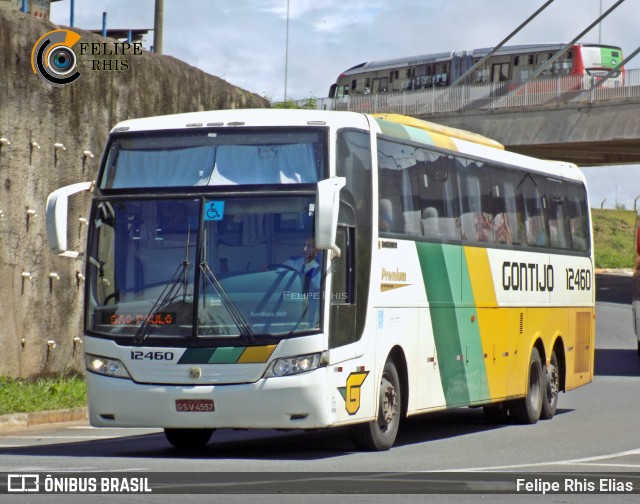 Empresa Gontijo de Transportes 12460 na cidade de Campinas, São Paulo, Brasil, por Felipe Rhis Elias. ID da foto: 8584495.