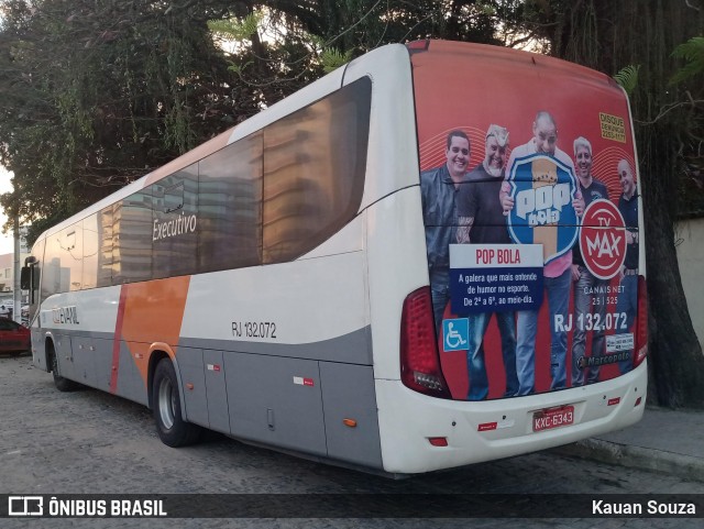 Evanil Transportes e Turismo RJ 132.072 na cidade de Itaboraí, Rio de Janeiro, Brasil, por Kauan Souza. ID da foto: 8585053.