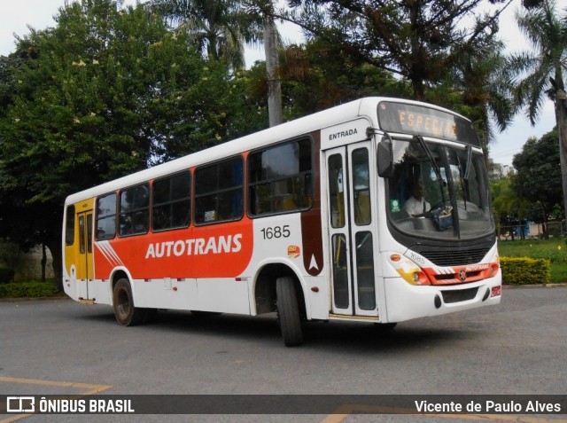 Autotrans > Turilessa 1685 na cidade de Itaúna, Minas Gerais, Brasil, por Vicente de Paulo Alves. ID da foto: 8584748.