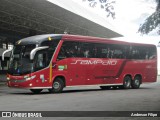 Viação Sampaio 4105 na cidade de Varginha, Minas Gerais, Brasil, por Anderson Filipe. Número da foto: #:id.