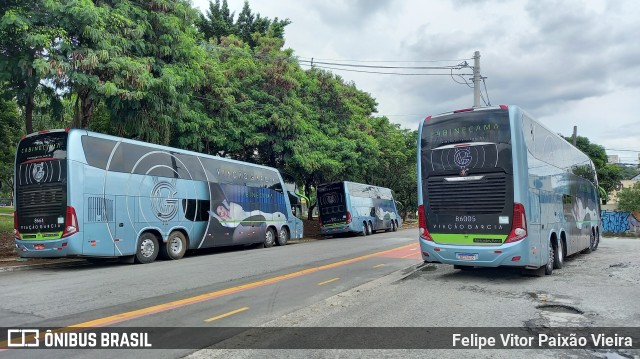 Viação Garcia 86005 na cidade de São Paulo, São Paulo, Brasil, por Felipe Vitor Paixão Vieira. ID da foto: 8588249.