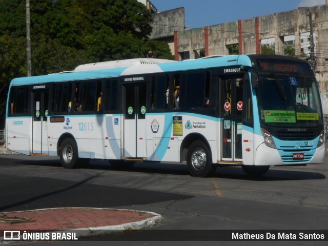 Auto Viação São José 12615 na cidade de Fortaleza, Ceará, Brasil, por Matheus Da Mata Santos. ID da foto: 8589438.