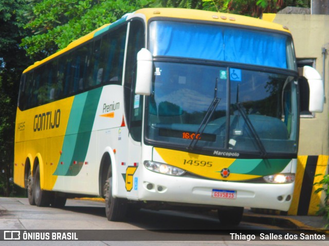Empresa Gontijo de Transportes 14595 na cidade de São Paulo, São Paulo, Brasil, por Thiago  Salles dos Santos. Número da foto: #8587872.