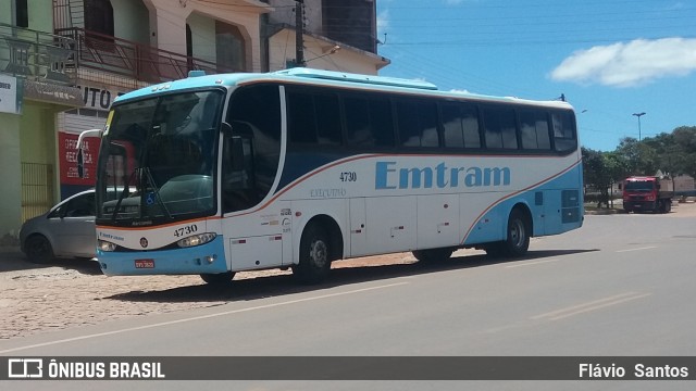 Emtram 4730 na cidade de Barra da Estiva, Bahia, Brasil, por Flávio  Santos. Número da foto: #8587568.