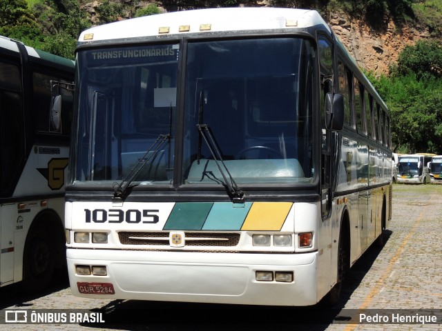 Empresa Gontijo de Transportes 10305 na cidade de Belo Horizonte, Minas Gerais, Brasil, por Pedro Henrique. ID da foto: 8589680.