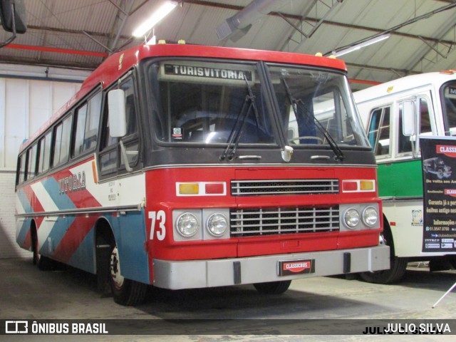 Expresso Vitória de Transportes 73 na cidade de Novo Hamburgo, Rio Grande do Sul, Brasil, por JULIO SILVA. ID da foto: 8586940.