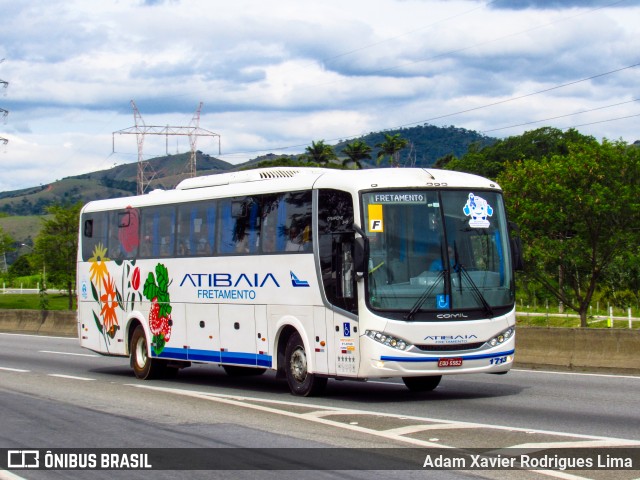 Viação Atibaia São Paulo 1713 na cidade de Roseira, São Paulo, Brasil, por Adam Xavier Rodrigues Lima. ID da foto: 8589539.